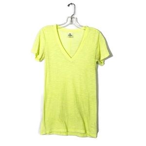 VS Pink | Bright Yellow Tee